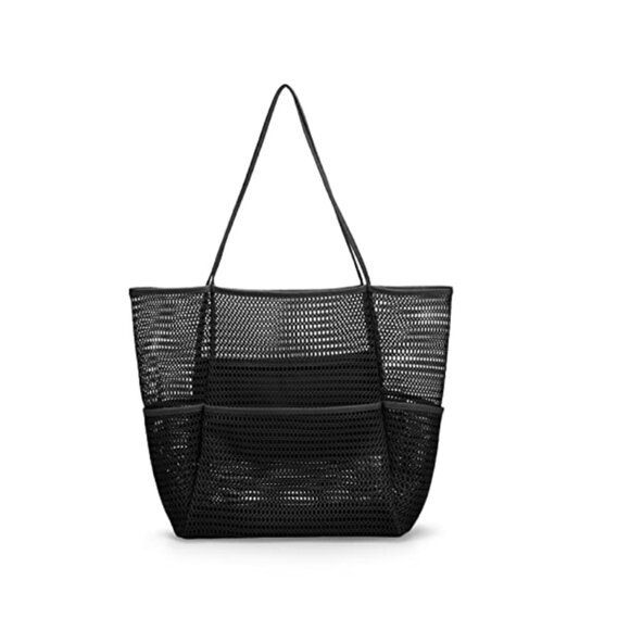 SUMMER Mesh Beach Tote Bag Waterproof for Beach and Pool - Picture 8 of 11